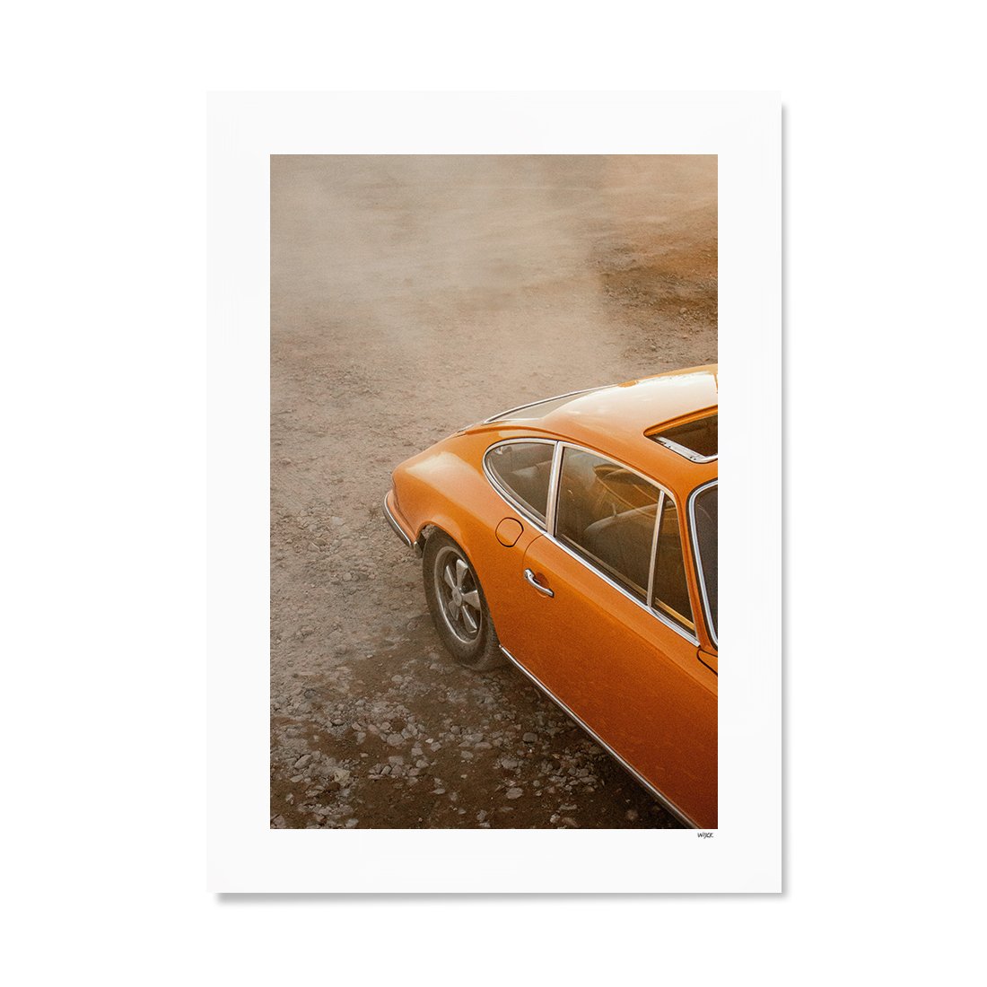 Poster van Golden Hour Drive | WIJCK.